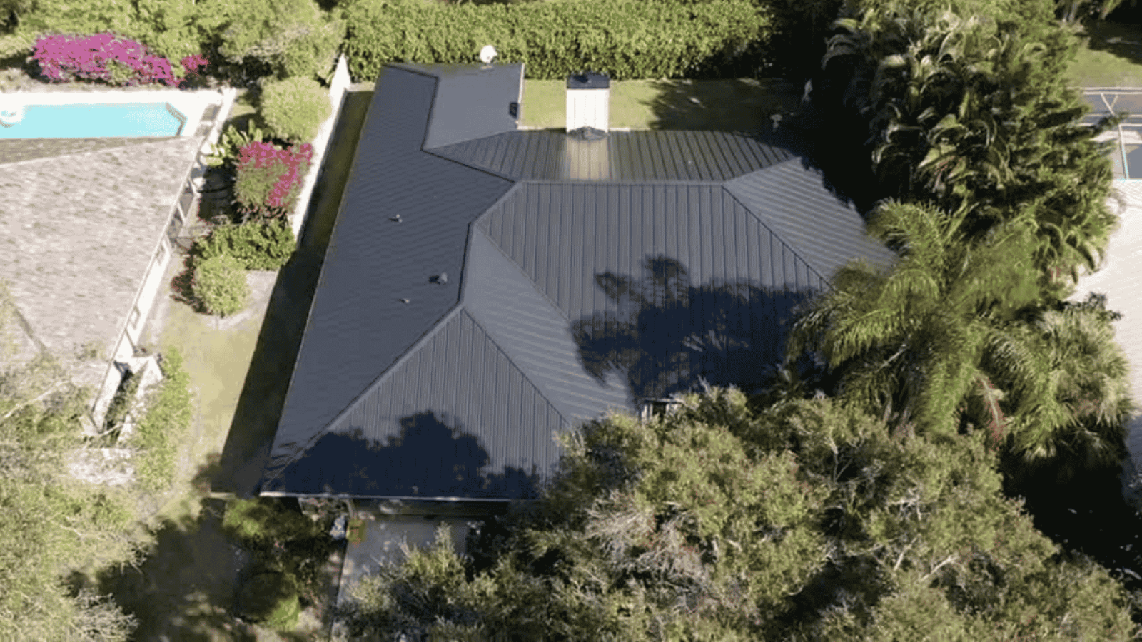 Aerial view of Loxahatchee Groves, Florida
