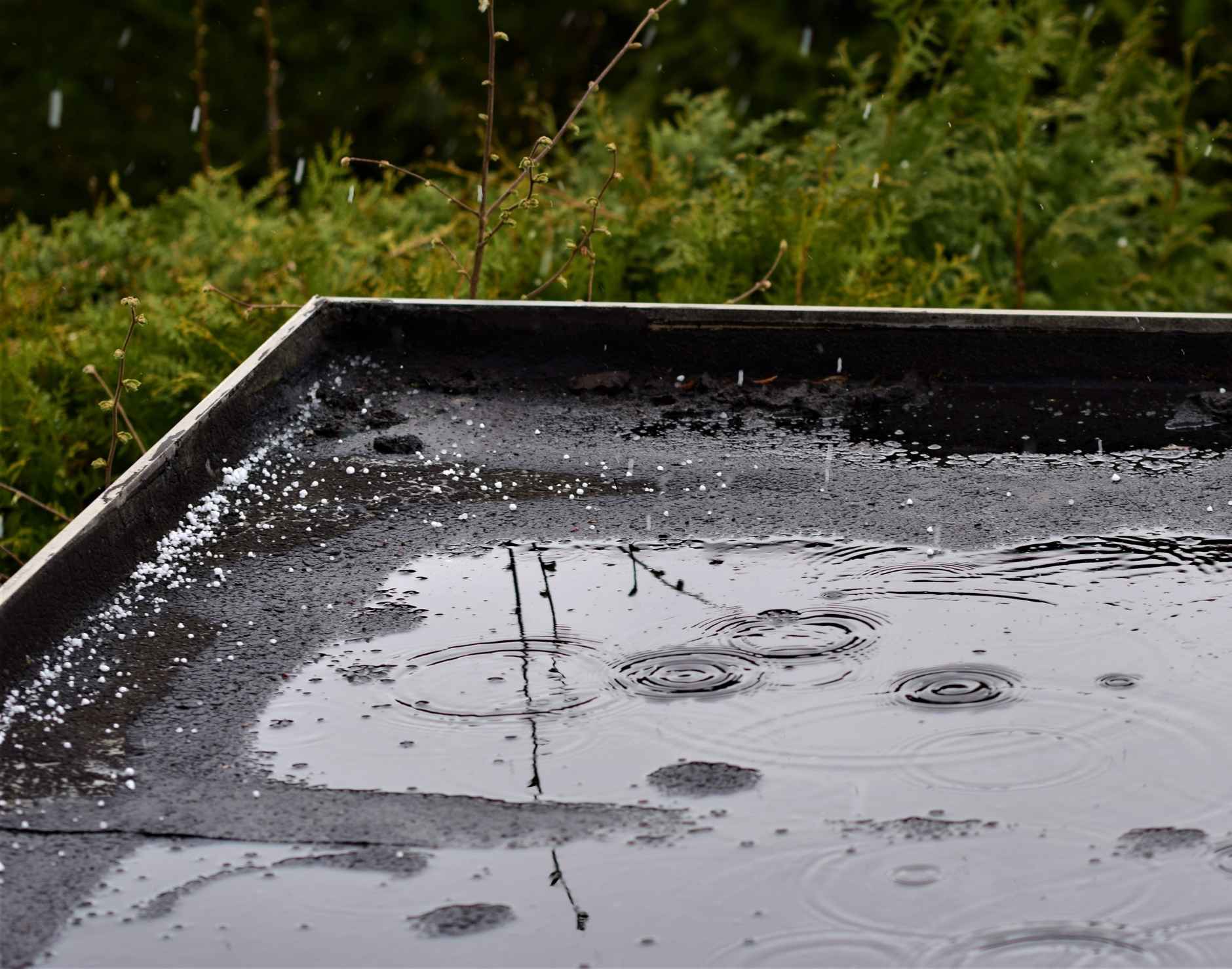 Flat Roof Drainage Design for Palm Beach County’s Rainfall – What the Code Requires and Why It Matters